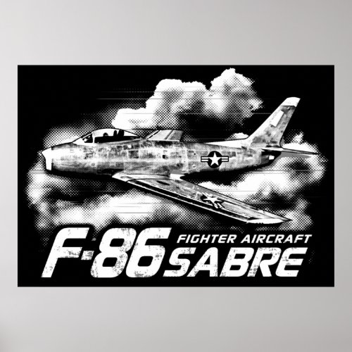 F_86 Sabre Poster