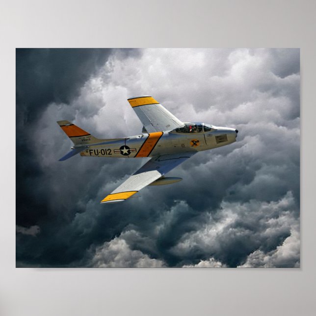 F-86 Sabre Poster (Front)