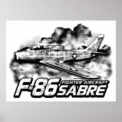 F_86 Sabre Poster