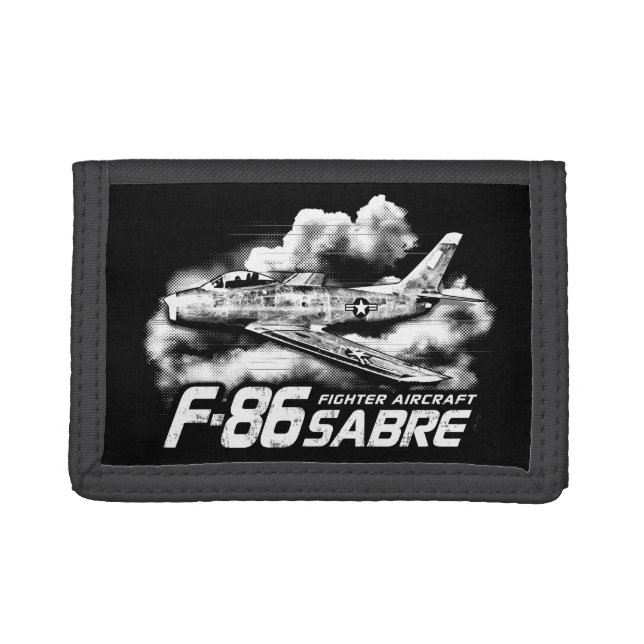 F-86 Sabre Tri-fold Wallet (Front)