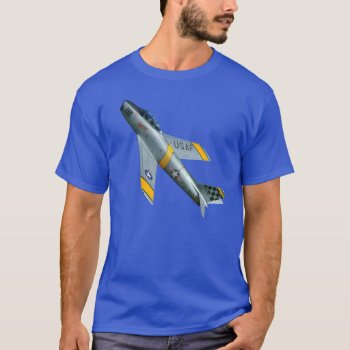 F-86f "beautious Butch" T-shirt by tempera70 at Zazzle