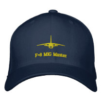 F-8 Crusader Golf Hat W/Call Sign on Back