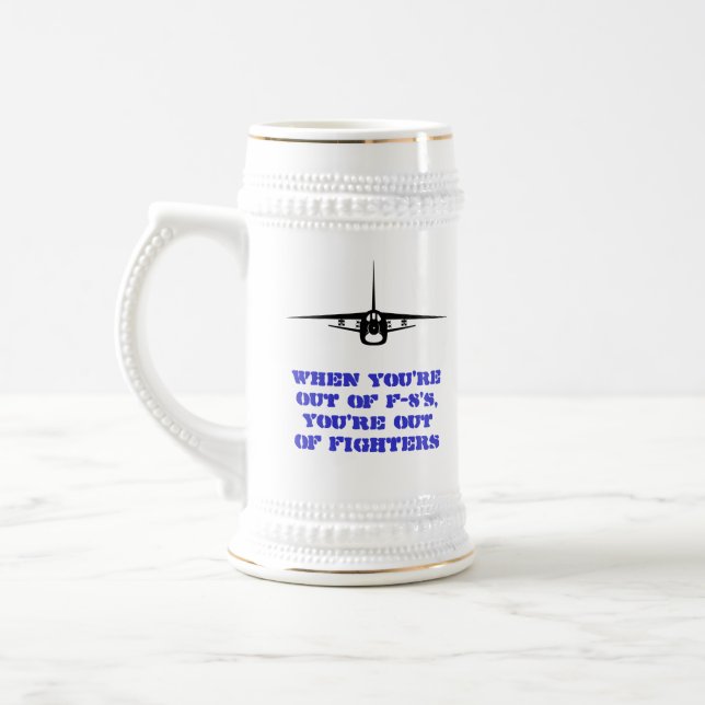 F-8 Mug with Callsign (Left)