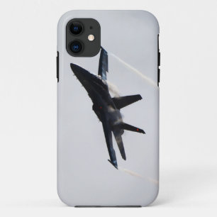F/A-18 Fighter Jet Plane Air Show Stunt iPhone 11 Case