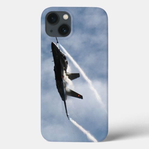 FA_18 Fighter Jet Plane Air Show Stunt iPhone 13 Case
