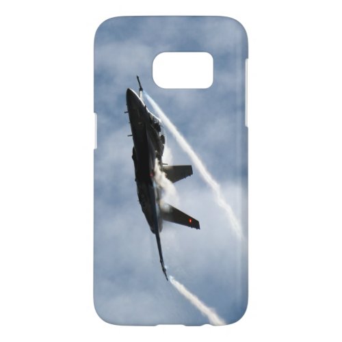 FA_18 Fighter Jet Plane Air Show Stunt Samsung Galaxy S7 Case