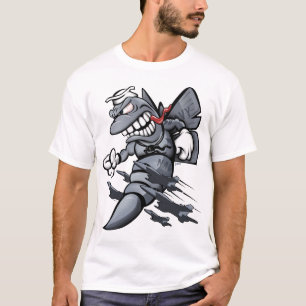 F/A-18 Hornet Fighter Attack Military Jet Cartoon T-Shirt