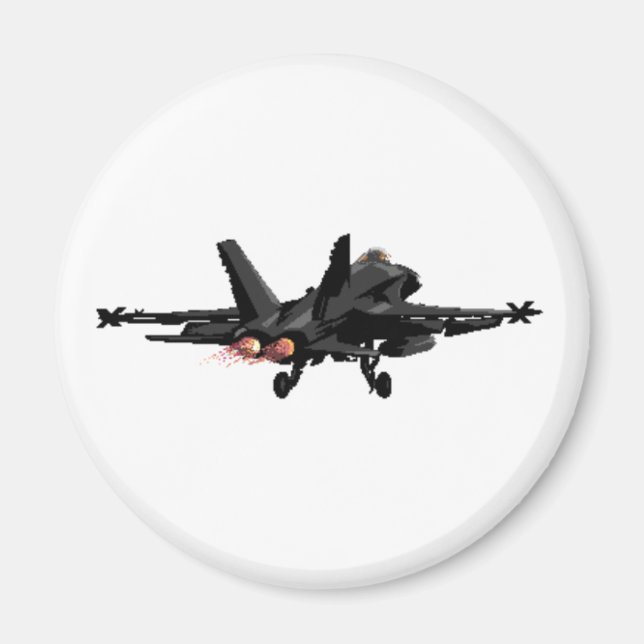 F/A-18 Hornet  Fighter Jet Magnet (Front)