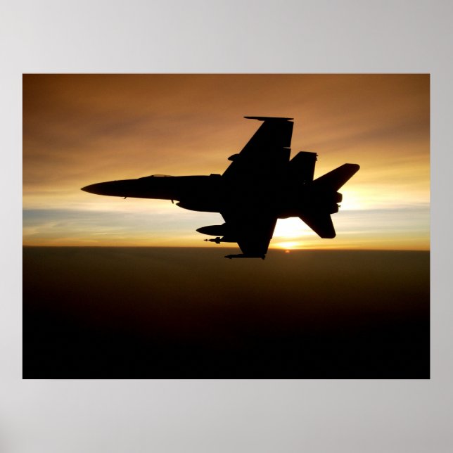 F/A-18 Hornet Poster (Front)