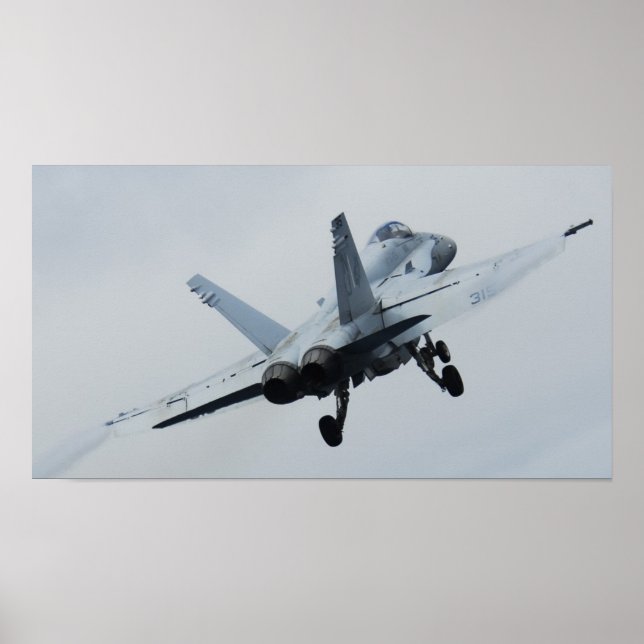 F/A-18 Hornet Poster (Front)