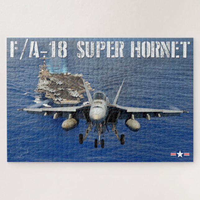 F/A-18 SUPER HORNET (20x30 INCH) Jigsaw Puzzle (Horizontal)