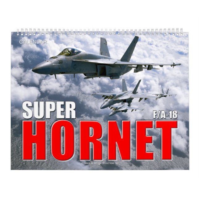 F/A-18 SUPER HORNET Calendar (Cover)