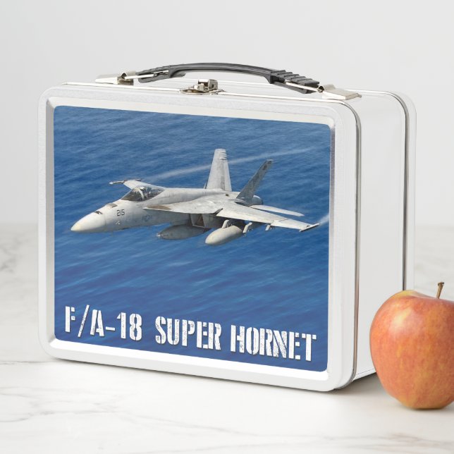 F/A-18 SUPER HORNET METAL LUNCH BOX (In Situ)