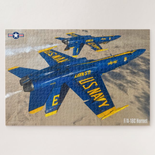 F/A-18C HORNET (20x30 INCH) Jigsaw Puzzle (Horizontal)