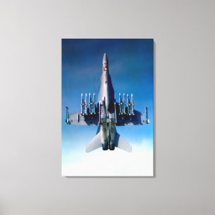 F/A-18C HORNET 24x36 Canvas Print
