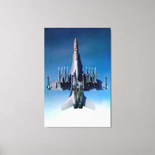 F/A-18C HORNET 32x48 Canvas Print