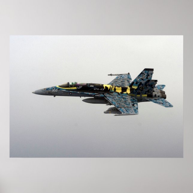 F/A-18C Hornet Poster (Front)