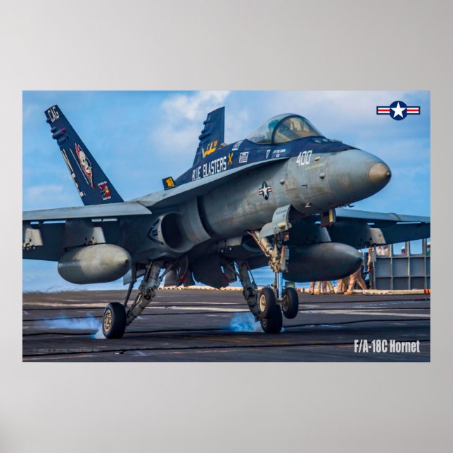 F/A-18C HORNET POSTER (Front)