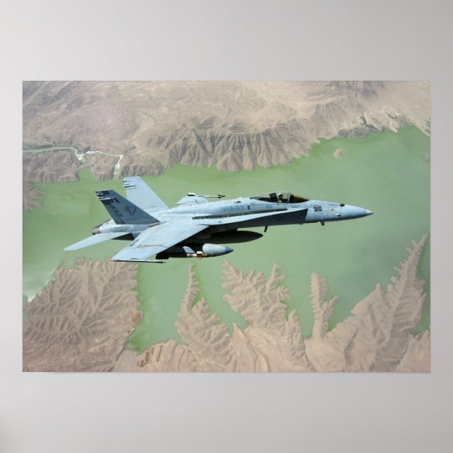 F/A-18C Hornet Poster (Front)