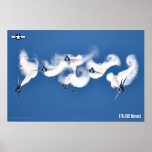 F/A-18C HORNET POSTER