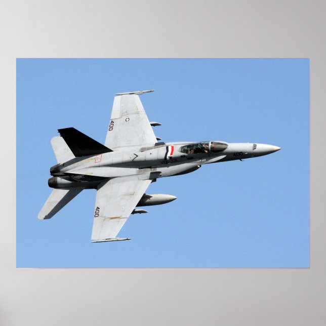 F/A-18C Hornet Poster (Front)