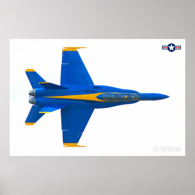 F/A-18D HORNET POSTER (Front)