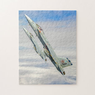 F/A-18E SUPER HORNET (11x14 INCH) Jigsaw Puzzle