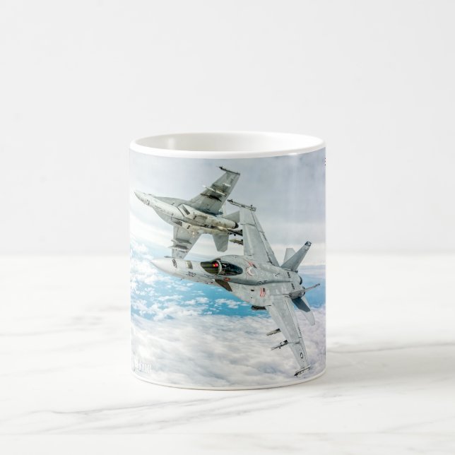 F/A-18E SUPER HORNET COFFEE MUG (Center)