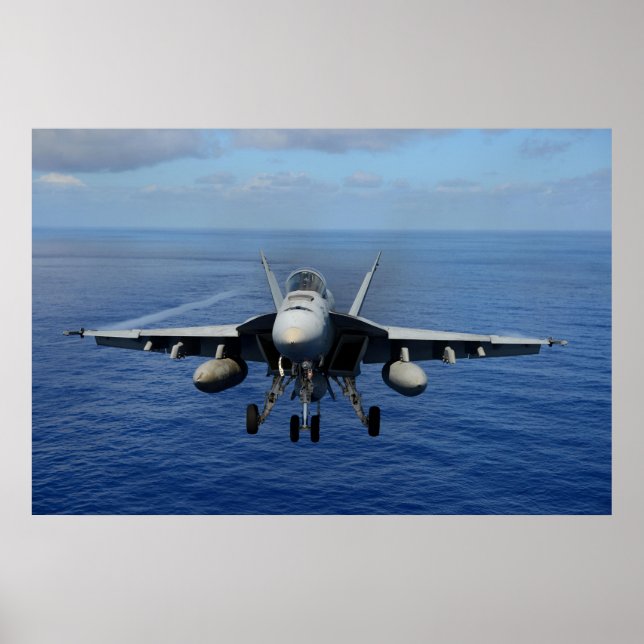 F/A-18E Super Hornet Poster (Front)