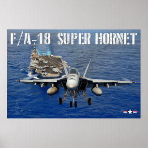 F/A-18E SUPER HORNET POSTER