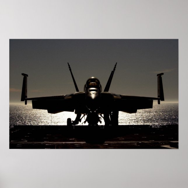 F/A-18E Super Hornet Poster (Front)