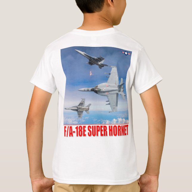 F/A-18E SUPER HORNET T-Shirt (Back)