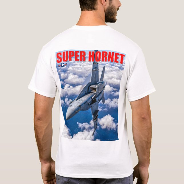 F/A-18E SUPER HORNET T-Shirt (Back)