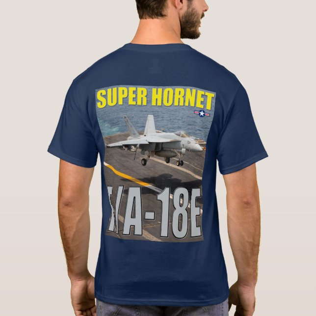 F/A-18E SUPER HORNET T-Shirt (Back)