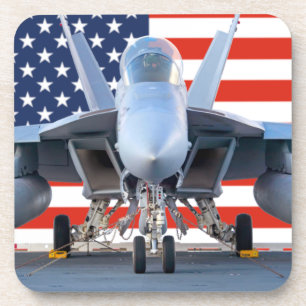 F/A-18F SUPER HORNET BEVERAGE COASTER