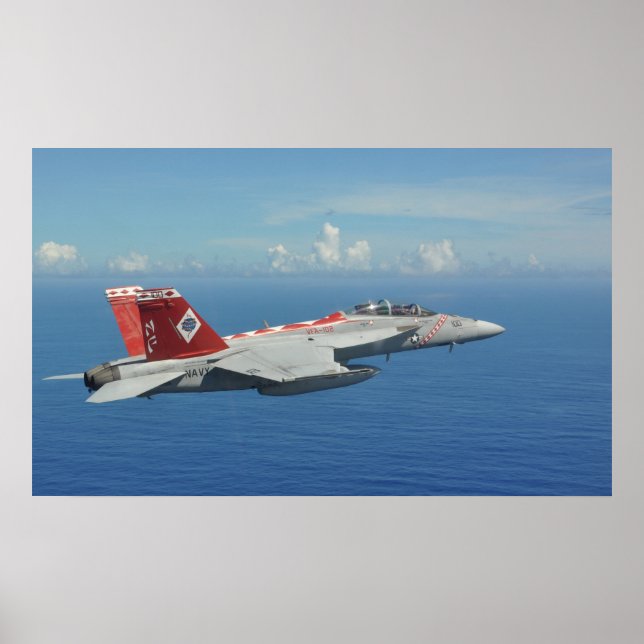 F/A-18F Super Hornet Poster (Front)