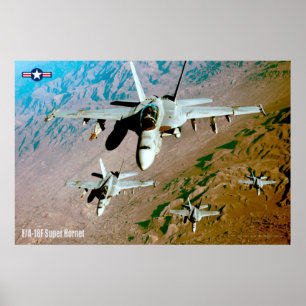F/A-18F SUPER HORNET POSTER