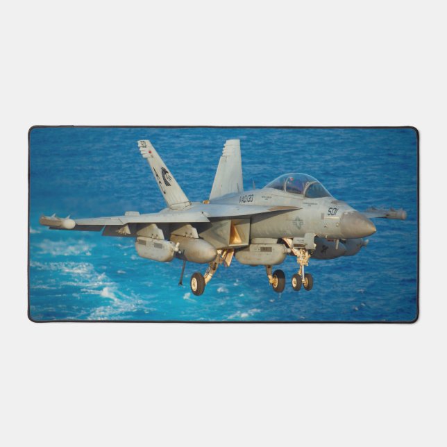 F/A-18G SUPER HORNET GROWLER DESK MAT (Front)