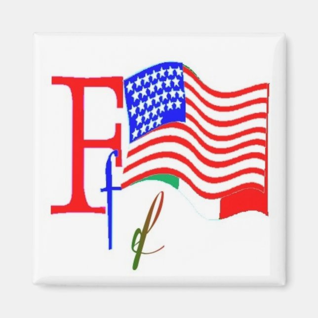 F - Alphabet Magnet (Front)