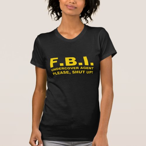 FBI Agent T_Shirt