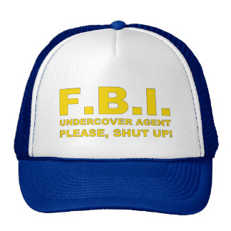 Fbi Agent Hats | Zazzle