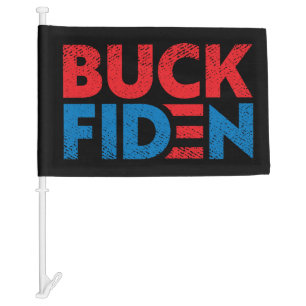 F Biden anti Biden pro Trump 2024 election  Car Flag