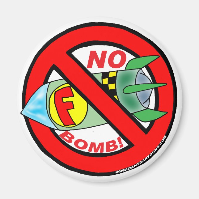 F-BOMB MAGNETS (Front)