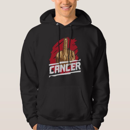 F Cancer Chemo Disease Hoodie