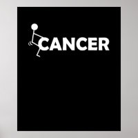 F Cancer Funny Stick figure Screw Hump It