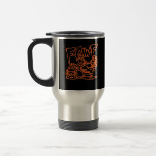 F-Caw-F Attitude Classic Vintage Style Travel Mug