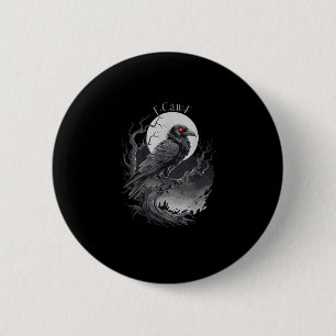 F-Caw-F Bird Creative Art Button