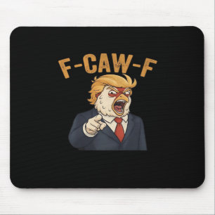 F-Caw-F Chicken Anti Classic Vintage Graphic Mouse Pad