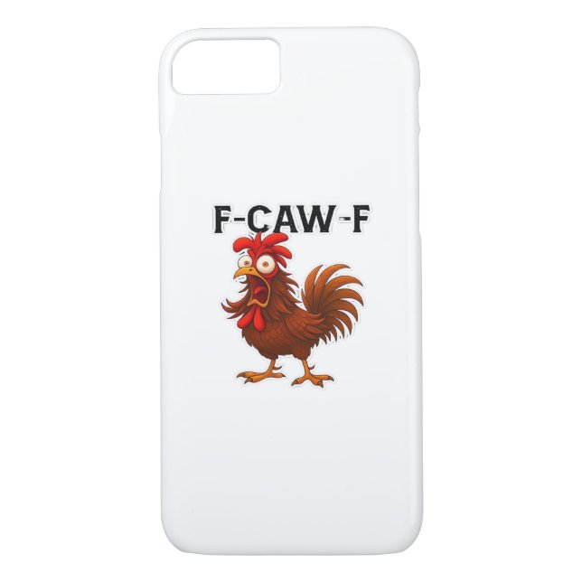 F-Caw-F Chicken Classic Case-Mate iPhone Case (Back)