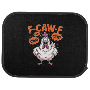F-Caw-F Chicken Classic Cool Unique Car Floor Mat